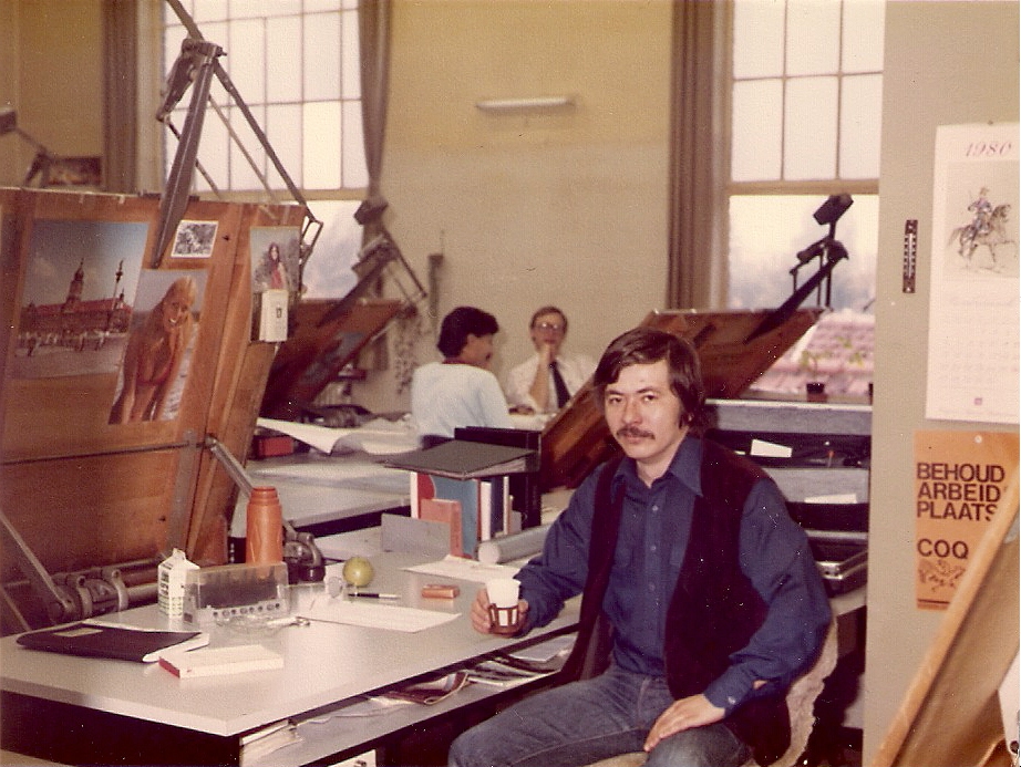 Tekenkamer Coq Utrecht 1980